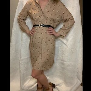 Avoca Honeycomb Bee Shirt Dress